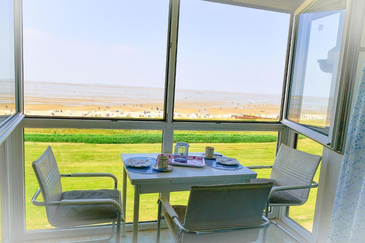 Ferienwohnung Haus Horizont H14B Cuxhaven Exterior foto